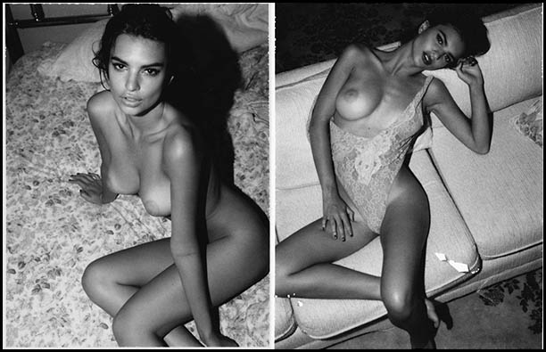 Emily Ratajkowski (Naked Pussy & Tits) .